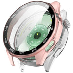 Cover per orologio in PC con pellicola in vetro temperato a squame integrata., For Huawei Watch GT 6 46mm, For Huawei Watch GT 6 41mm