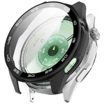 Cover per orologio in PC con pellicola in vetro temperato a squame integrata., For Huawei Watch GT 6 46mm, For Huawei Watch GT 6 41mm