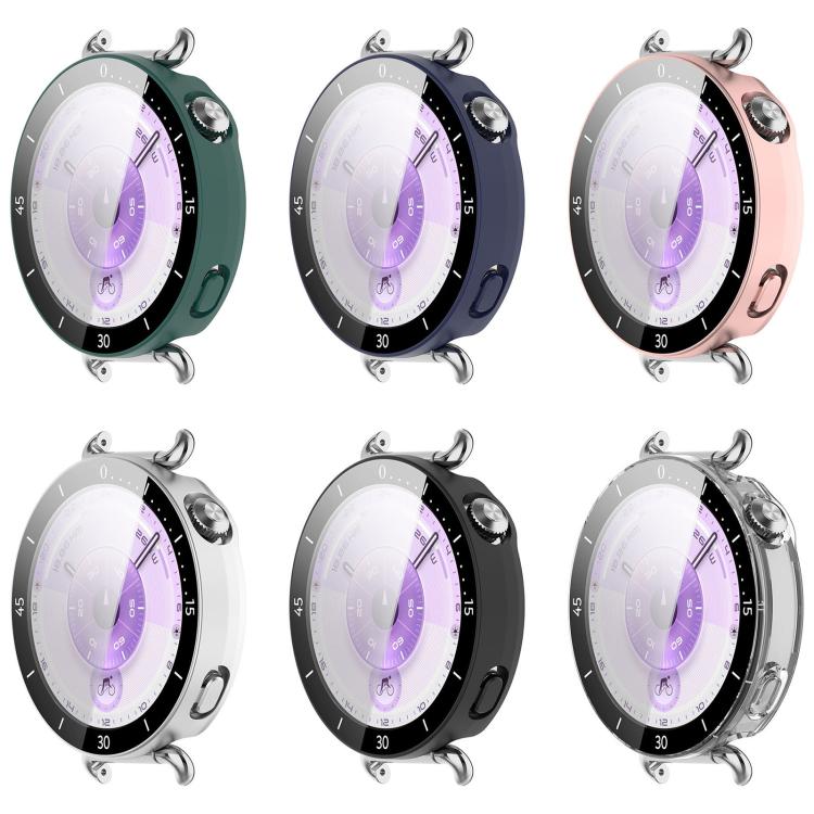 Cover per orologio in PC con pellicola in vetro temperato a squame integrata., For Huawei Watch GT 6 46mm, For Huawei Watch GT 6 41mm