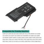 Batteria per laptop Satellite L55-A5284 P55t-A5116 P55t-a P50-b P50, PA5107U-1BRS