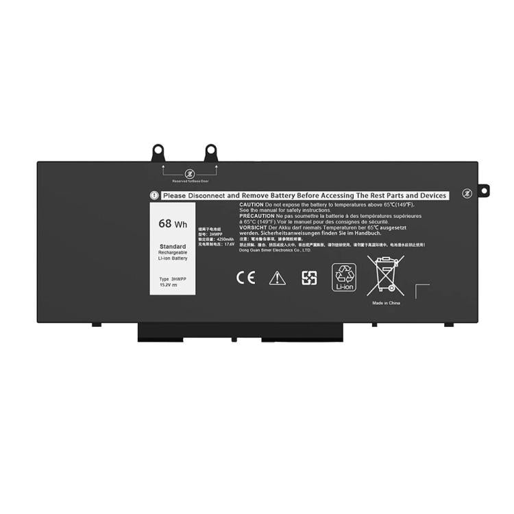 Batteria per laptop Dell Latitude 5401 5410 5411 5501 5510 5511 Precision 3541 3551, 3HWPP 15.2V 68Wh
