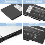 Batteria per laptop Dell Latitude 5401 5410 5411 5501 5510 5511 Precision 3541 3551, 3HWPP 15.2V 68Wh