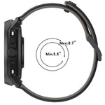 Cinturino per orologio in silicone traspirante con trama twill, For Suunto Race 2