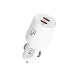 Caricabatterie da auto TE-P66 75W Type-C x 2 PD45W a doppia porta per ricarica rapida, TE-P66