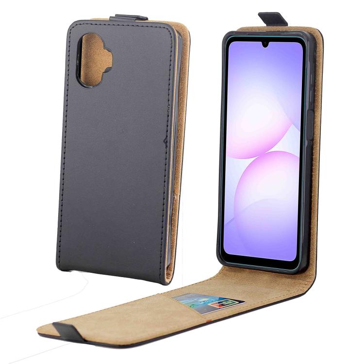 Custodia in pelle con apertura verticale e scomparto per carte di credito., For Galaxy S26 FE 5G, For Galaxy S26+ 5G, For Galaxy S26 Ultra 5G, For Galaxy S26 5G, For Galaxy A57 5G, For Galaxy A37 5G, For Galaxy A27 5G, For Galaxy S25 FE 5G             ...