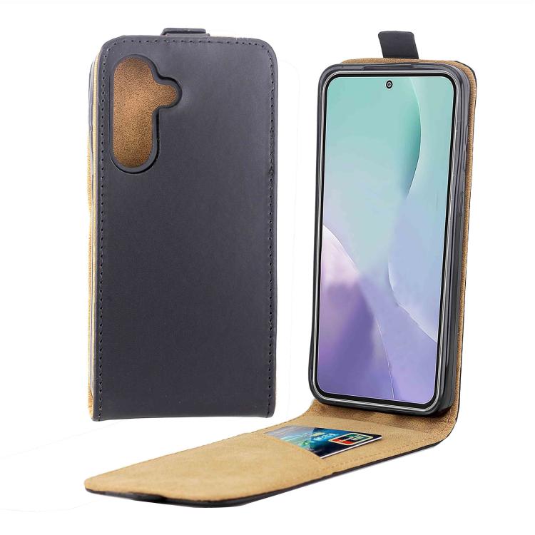 Custodia in pelle con apertura verticale e scomparto per carte di credito., For Galaxy S26 FE 5G, For Galaxy S26+ 5G, For Galaxy S26 Ultra 5G, For Galaxy S26 5G, For Galaxy A57 5G, For Galaxy A37 5G, For Galaxy A27 5G, For Galaxy S25 FE 5G             ...