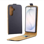 Custodia in pelle con apertura verticale e scomparto per carte di credito., For Galaxy S26 FE 5G, For Galaxy S26+ 5G, For Galaxy S26 Ultra 5G, For Galaxy S26 5G, For Galaxy A57 5G, For Galaxy A37 5G, For Galaxy A27 5G, For Galaxy S25 FE 5G             ...