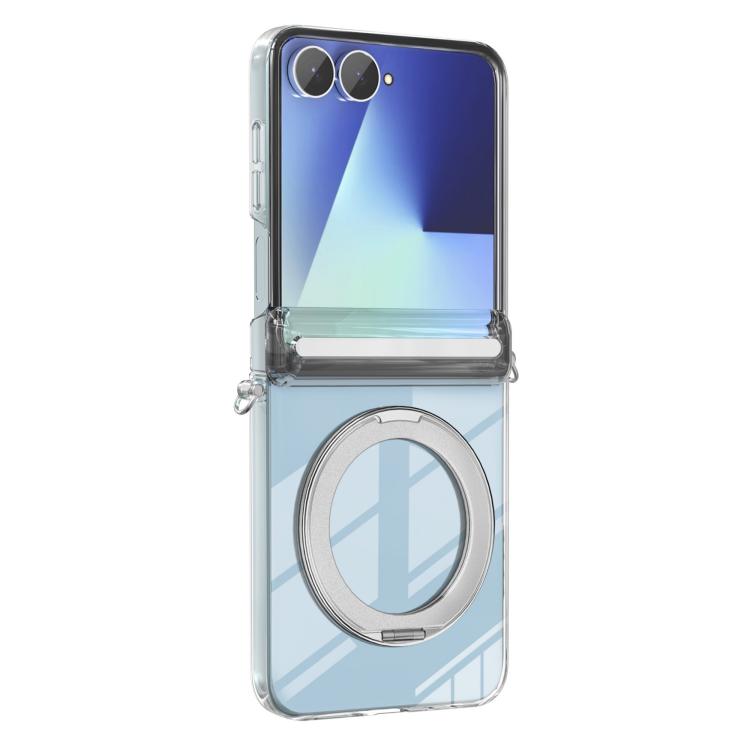 Supporto in lega di alluminio MagSafe con cerniera in cristallo per telefono, For Galaxy Z Flip 8 5G, For Galaxy Z Fold7, For Galaxy Flip7 5G, For Galaxy Z Fold6