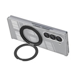 Supporto in lega di alluminio MagSafe con cerniera in cristallo per telefono, For Galaxy Z Fold5, For Galaxy Z Flip5 /6 /7 FE
