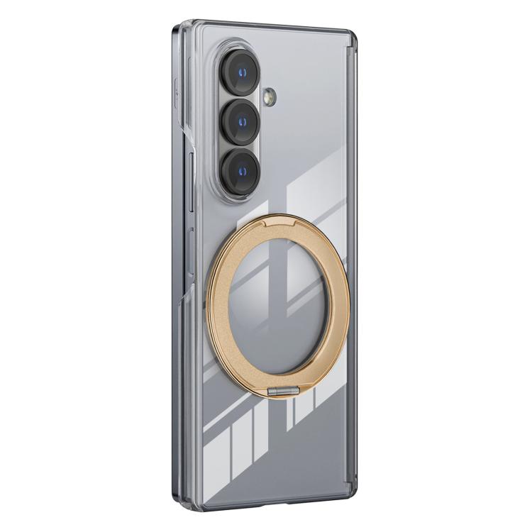 Supporto in lega di alluminio MagSafe con cerniera in cristallo per telefono, For Galaxy Z Flip 8 5G, For Galaxy Z Fold7, For Galaxy Flip7 5G, For Galaxy Z Fold6