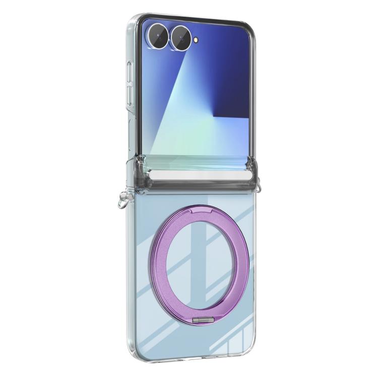 Supporto in lega di alluminio MagSafe con cerniera in cristallo per telefono, For Galaxy Z Flip 8 5G, For Galaxy Z Fold7, For Galaxy Flip7 5G, For Galaxy Z Fold6