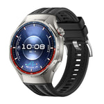 Cinturino per orologio ibrido in nylon intrecciato e silicone con fibbia a sgancio rapido., For Huawei Watch GT 6 Pro
