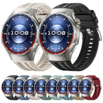 Cinturino per orologio ibrido in nylon intrecciato e silicone con fibbia a sgancio rapido., For Huawei Watch GT 6 Pro
