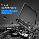 Custodia in TPU in fibra di carbonio con trama spazzolata per iPhone XI 2019, For iPhone 11 Pro