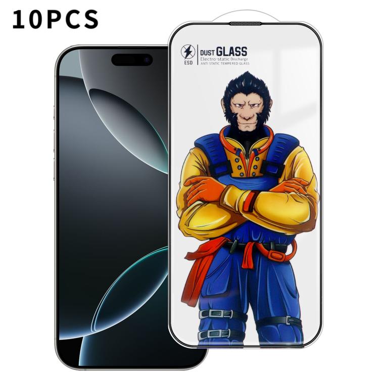10 pezzi Pellicola in vetro temperato HD serigrafata ad alta densità, super resistente, curva 3D, antistatica, ad alto contenuto di alluminio, resistente a 120°C., For iPhone Fold Outer Screen, For iPhone 18, For iPhone 18 Pro, For iPhone 18 Pro Max   ...