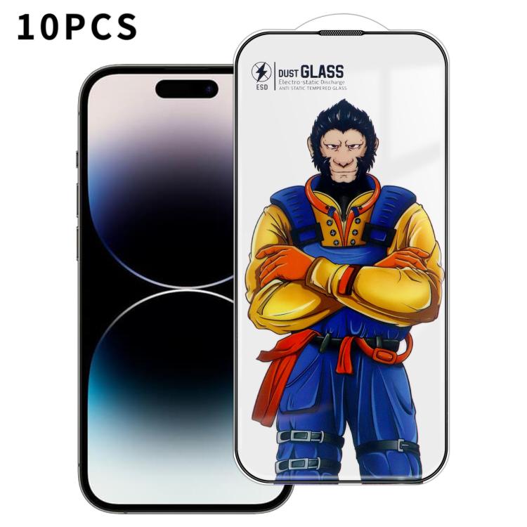 10 pezzi Pellicola in vetro temperato HD serigrafata ad alta densità, super resistente, curva 3D, antistatica, ad alto contenuto di alluminio, resistente a 120°C., For iPhone Fold Outer Screen, For iPhone 18, For iPhone 18 Pro, For iPhone 18 Pro Max   ...