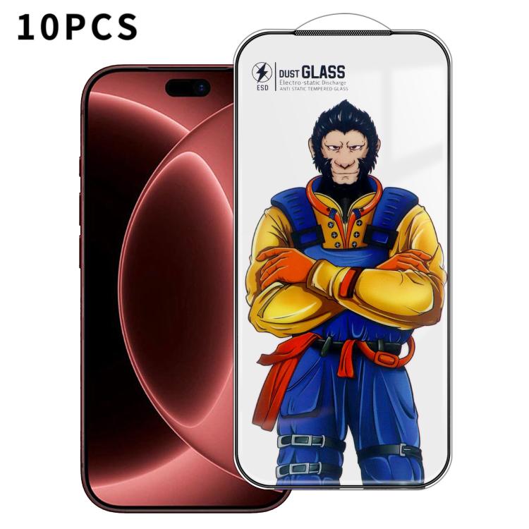 10 pezzi Pellicola in vetro temperato HD serigrafata ad alta densità, super resistente, curva 3D, antistatica, ad alto contenuto di alluminio, resistente a 120°C., For iPhone Fold Outer Screen, For iPhone 18, For iPhone 18 Pro, For iPhone 18 Pro Max   ...