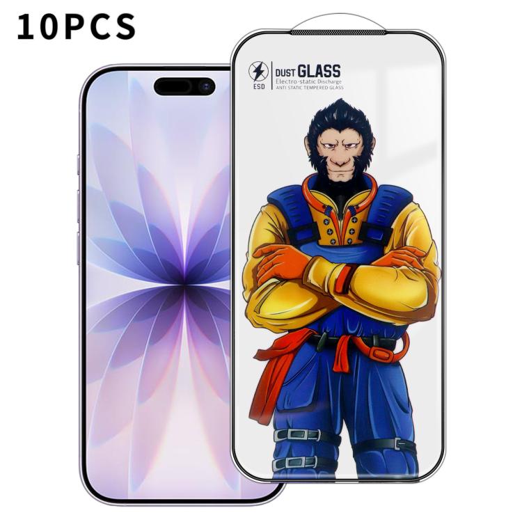 10 pezzi Pellicola in vetro temperato HD serigrafata ad alta densità, super resistente, curva 3D, antistatica, ad alto contenuto di alluminio, resistente a 120°C., For iPhone Fold Outer Screen, For iPhone 18, For iPhone 18 Pro, For iPhone 18 Pro Max   ...
