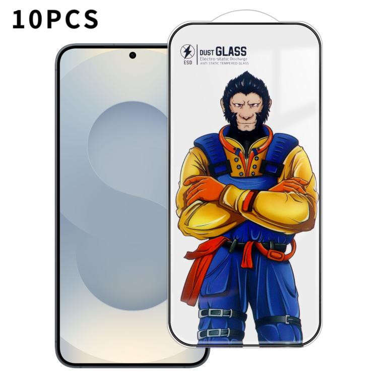 10 pezzi Pellicola in vetro temperato HD serigrafata ad alta densità, super resistente, curva 3D, antistatica, ad alto contenuto di alluminio, resistente a 120°C., For Samsung Galaxy S26+ 5G, For Samsung Galaxy S26 Edge 5G, For Samsung Galaxy S26 Ultra...