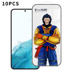 10 pezzi Pellicola in vetro temperato HD serigrafata ad alta densità, super resistente, curva 3D, antistatica, ad alto contenuto di alluminio, resistente a 120°C., For Samsung Galaxy S26+ 5G, For Samsung Galaxy S26 Edge 5G, For Samsung Galaxy S26 Ultra...