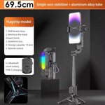 Mini treppiede selfie Q33 con telecomando e luce LED