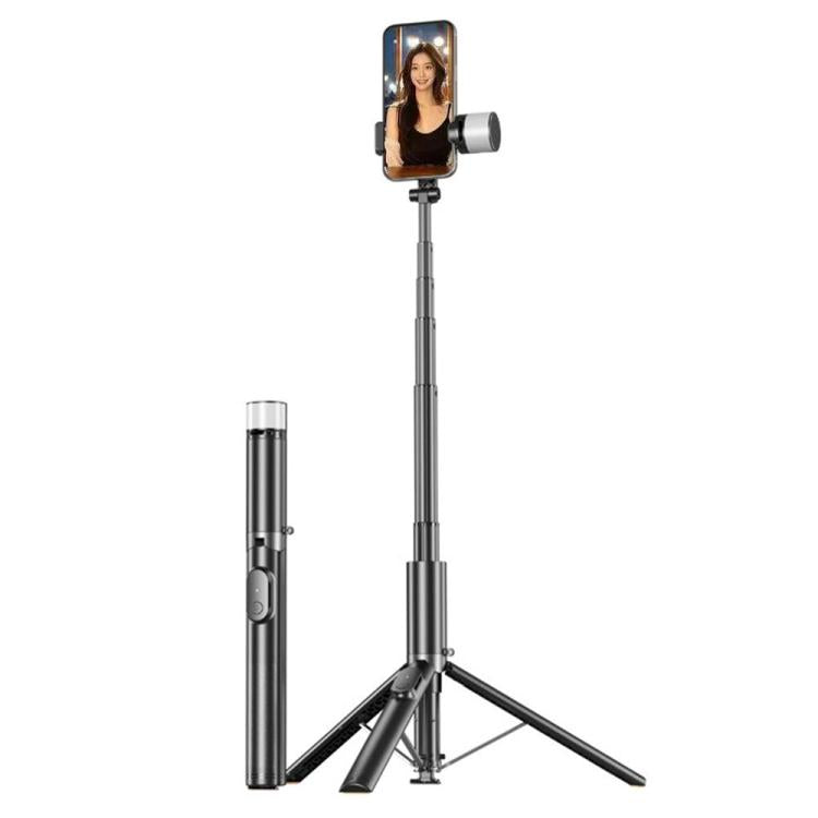 Asta selfie estensibile 1,9 m con luce RGB e treppiede