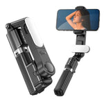 Gimbal selfie stick LED estensibile Q35 per smartphone