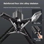 Gimbal selfie stick LED estensibile Q35 per smartphone