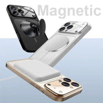 Passa alla custodia per telefono MagSafe satinata con finestra grande da 17 pollici., For iPhone 12 Pro Max, For iPhone 12 Pro, For iPhone 11 Pro Max, For iPhone 11