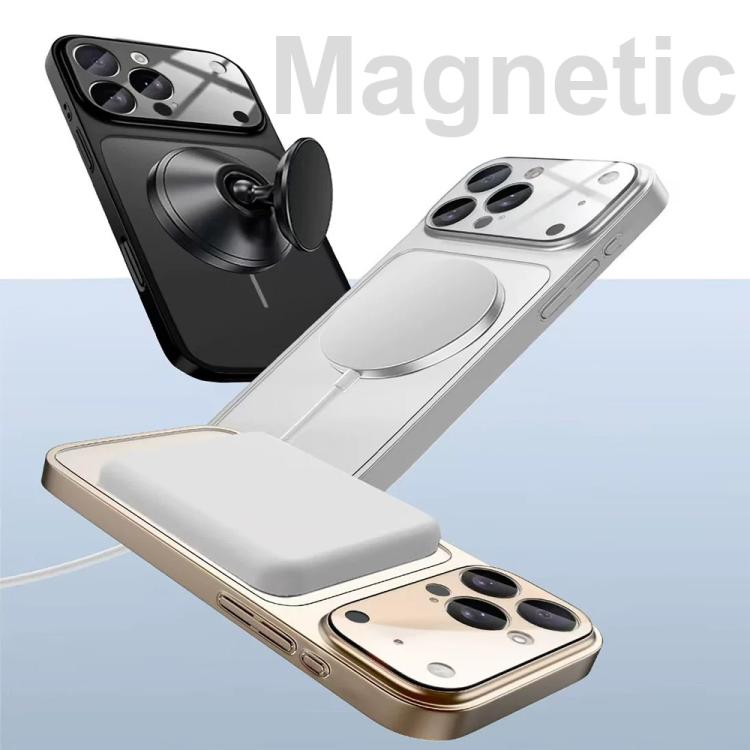Passa alla custodia per telefono MagSafe satinata con finestra grande da 17 pollici., For iPhone 14 Plus, For iPhone 14, For iPhone 14 Pro, For iPhone 14 Pro Max