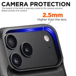 Custodia in ecopelle con retro magnetico per iPhone