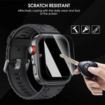Pellicola in vetro temperato per orologio, anti-impronta a schermo intero, posizionamento HD, facile installazione., For Huawei Watch Fit 4 Pro, For Huawei Watch Fit 4