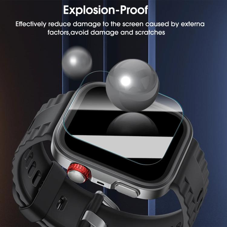 Pellicola in vetro temperato per orologio, anti-impronta a schermo intero, posizionamento HD, facile installazione., For Huawei Watch Fit 4 Pro, For Huawei Watch Fit 4