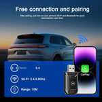 Adattatore wireless per auto 2 in 1 compatibile con M30 per aggiornamento CarPlay/Android Auto AI Box., M30
