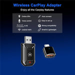 Adattatore wireless per auto 2 in 1 compatibile con M30 per aggiornamento CarPlay/Android Auto AI Box., M30