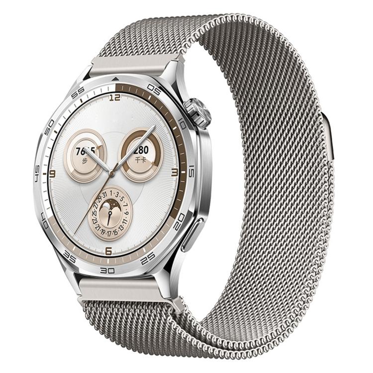 Cinturino per orologio Milanese magnetico in acciaio inossidabile con chiusura a pressione., 22mm