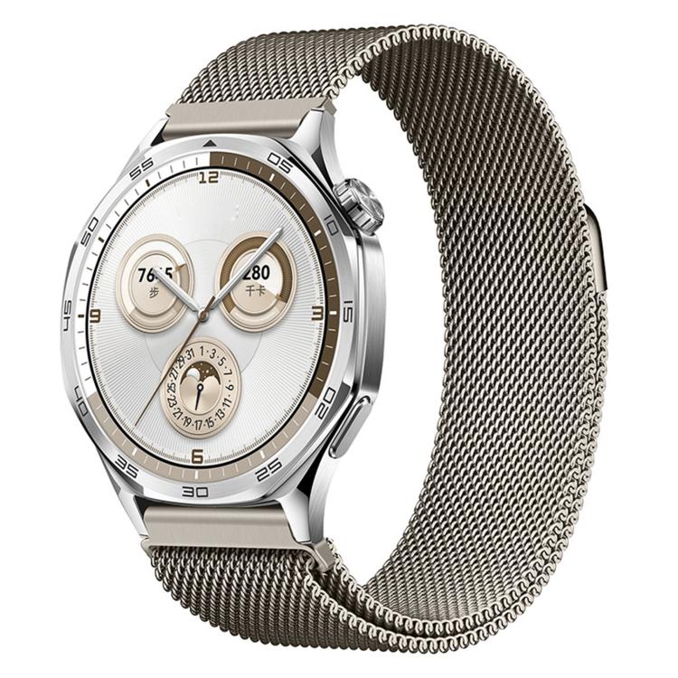 Cinturino per orologio Milanese magnetico in acciaio inossidabile con chiusura a pressione., 22mm