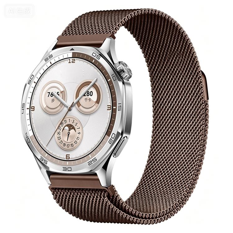 Cinturino per orologio Milanese magnetico in acciaio inossidabile con chiusura a pressione., 22mm