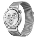 Cinturino per orologio Milanese magnetico in acciaio inossidabile con chiusura a pressione., 20mm