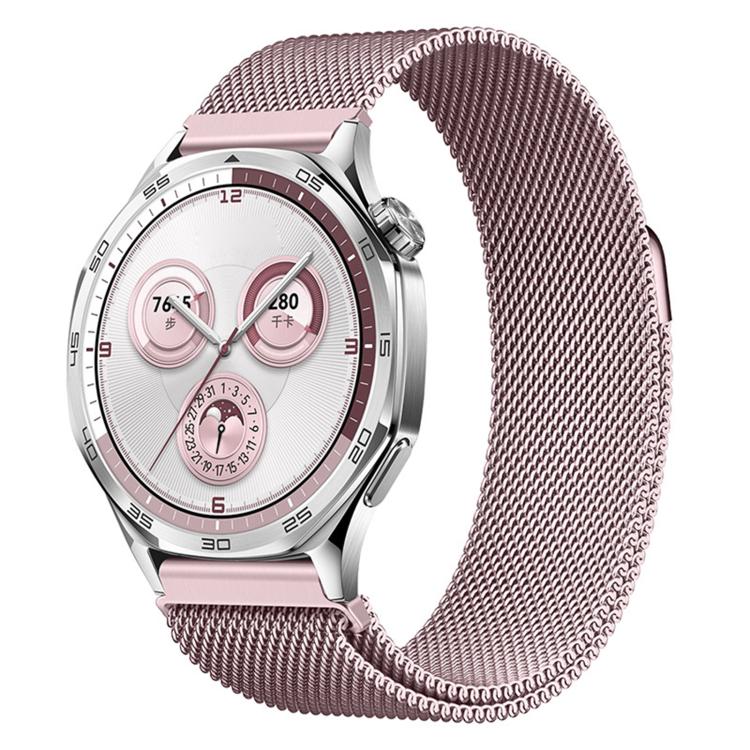Cinturino per orologio Milanese magnetico in acciaio inossidabile con chiusura a pressione., 20mm