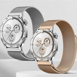 Cinturino per orologio Milanese magnetico in acciaio inossidabile con chiusura a pressione., 18mm