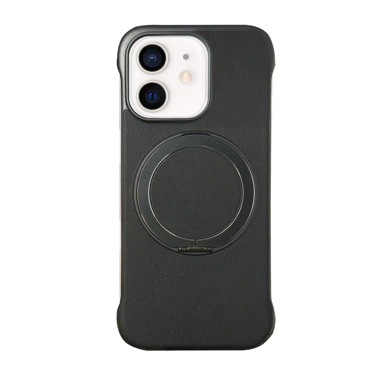 Custodia per telefono senza cornice in similpelle con supporto MagSafe., For iPhone 12 Pro, For iPhone 11 Pro Max, For iPhone 11