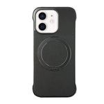Custodia per telefono senza cornice in similpelle con supporto MagSafe., For iPhone 13, For iPhone 12, For iPhone 12 Pro Max