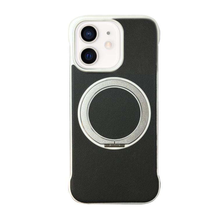 Custodia per telefono senza cornice in similpelle con supporto MagSafe., For iPhone 13, For iPhone 12, For iPhone 12 Pro Max