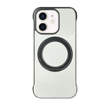 Custodia per telefono senza cornice in similpelle con supporto MagSafe., For iPhone 13, For iPhone 12, For iPhone 12 Pro Max