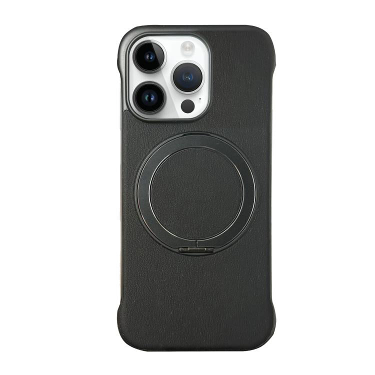 Custodia per telefono senza cornice in similpelle con supporto MagSafe., For iPhone 12 Pro, For iPhone 11 Pro Max, For iPhone 11