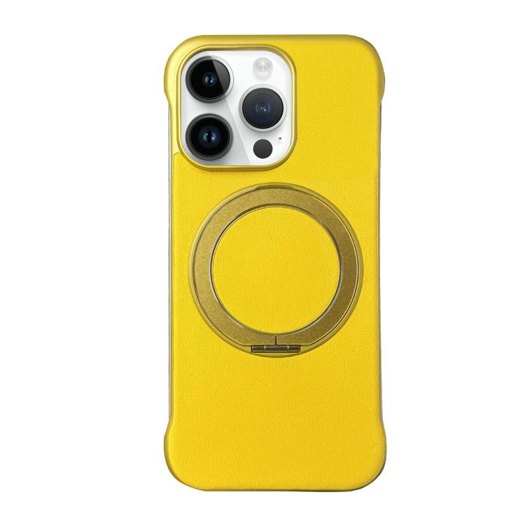 Custodia per telefono senza cornice in similpelle con supporto MagSafe., For iPhone 12 Pro, For iPhone 11 Pro Max, For iPhone 11