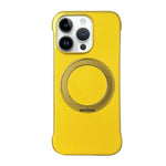 Custodia per telefono senza cornice in similpelle con supporto MagSafe., For iPhone 13, For iPhone 12, For iPhone 12 Pro Max