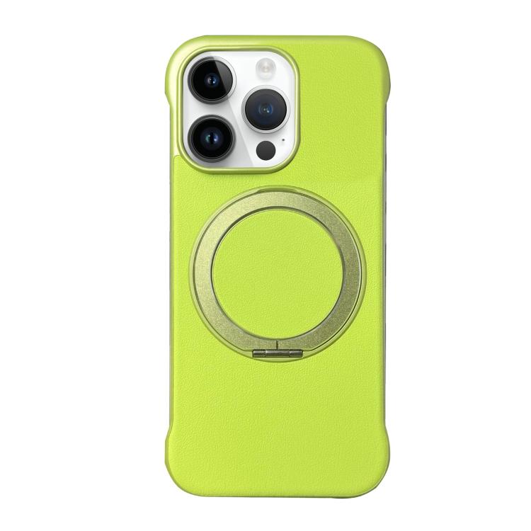 Custodia per telefono senza cornice in similpelle con supporto MagSafe., For iPhone 13, For iPhone 12, For iPhone 12 Pro Max