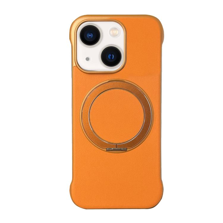 Custodia per telefono senza cornice in similpelle con supporto MagSafe., For iPhone 13, For iPhone 12, For iPhone 12 Pro Max